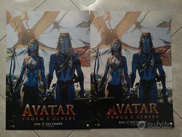 Poster avatar fuoco e cenere