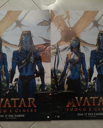 Poster avatar fuoco e cenere