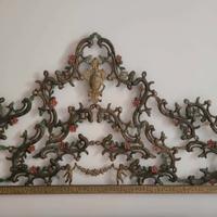 letto in ottone massiccio