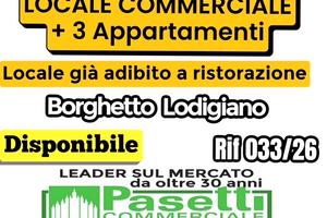 Borghetto Lodigiano (LO) LOCALE COMMERCIALE
