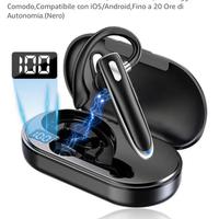 Auricolare Bluetooth 5.3 Mono Nero