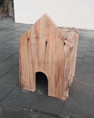 Casetta legno vintage giardino