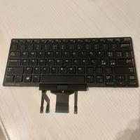 Tastiera qwerty e cornice per Dell Latitude E7450