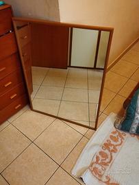 Specchio camera ciliegio