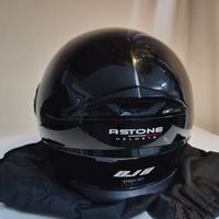 Casco Jet XL con doppia visiera