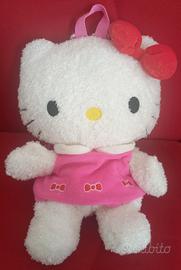 Zaino peluche Hello Kitty 