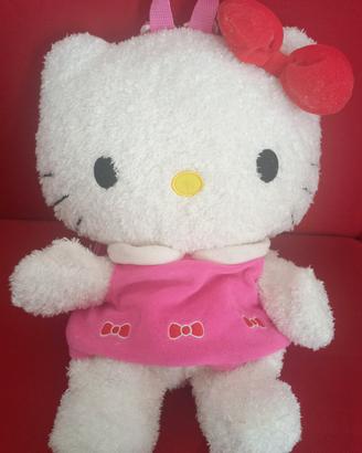 Zaino peluche Hello Kitty 