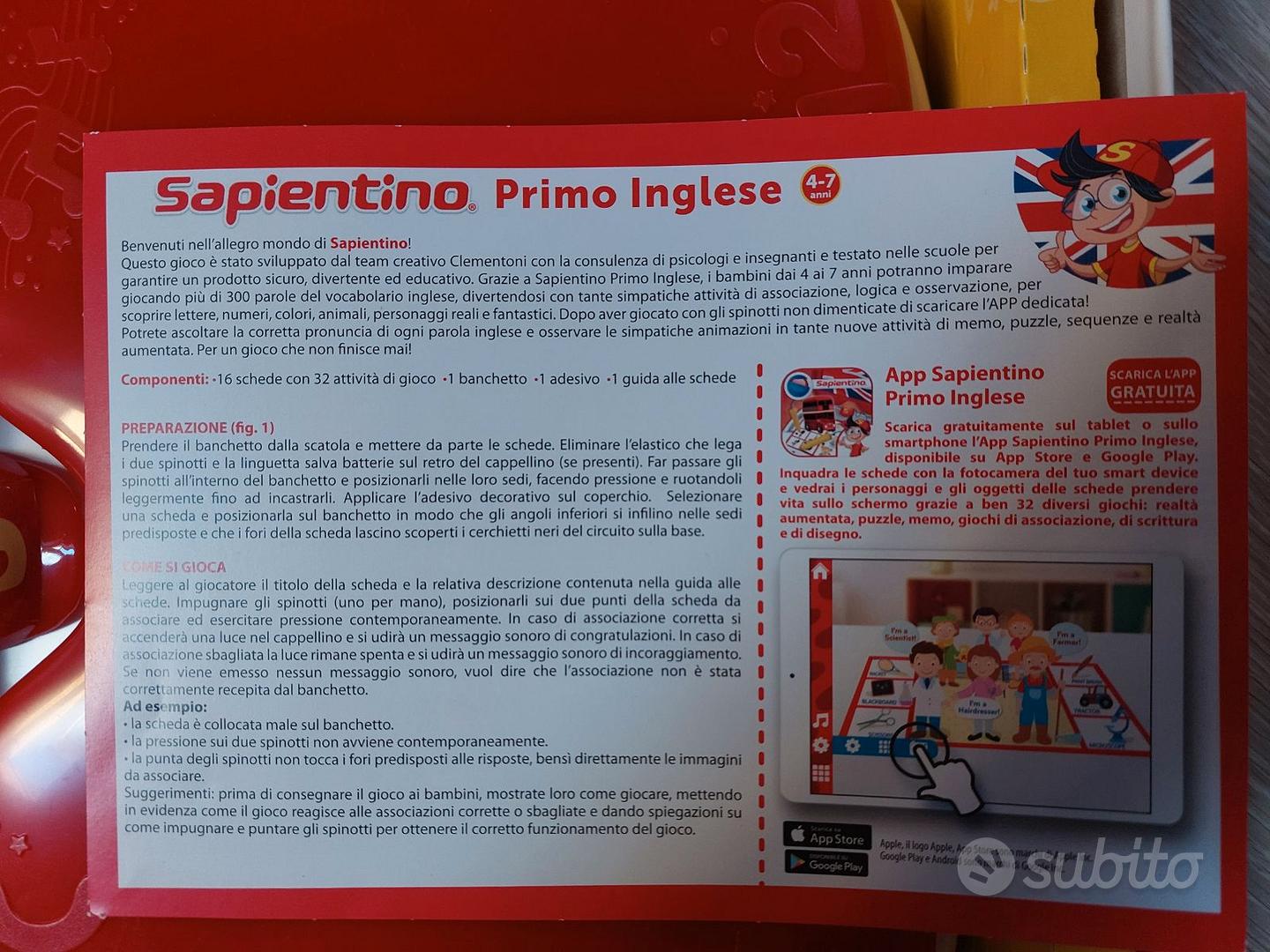 Sapientino Primo Inglese su App Store