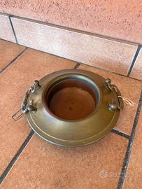Piccolo braciere/scaldino vintage