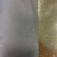 Pelle bovina laminata oro