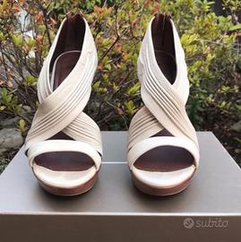 Sandali con tacco - Made in Italy vera pelle