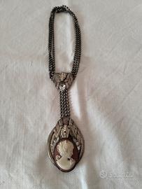 Collana Vintage con cammeo