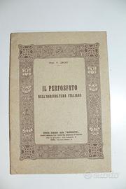 Libro perfosfato agricoltura manuale vintage ferti