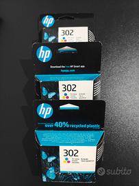 Cartucce stampante 302 tricolore HP originali