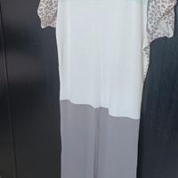 Vestito mezze maniche alta vestibilita' taglia M