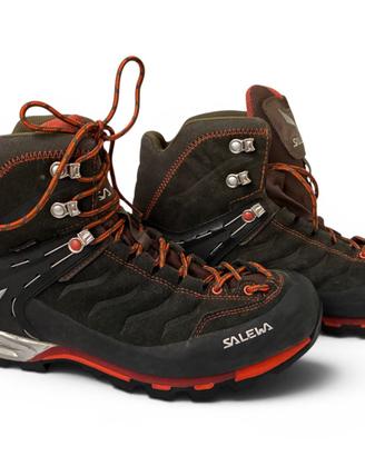 Salewa scarpe Ms Mtn Trainer Mid GTX nero per escu