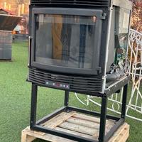 CAMINETTO PELLET CON CAVALLETTO