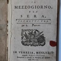 Libro antico: il mattino il mezzogiorno e la sera