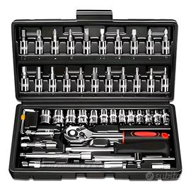 Chiavi Bussola Cricchetto 46 Pz Esagonale Cacciavi