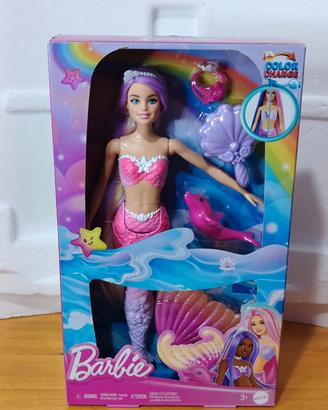Barbie Mermaid Sirena Malibu Color Change Mattel