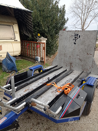 Carrello Portamoto Ellebi 600