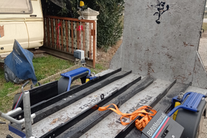 Carrello Portamoto Ellebi 600