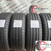 4 PNEUMATICI 205/55 R17 GOODYEAR ESTIVE SEMINUOVE
