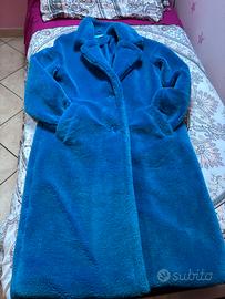 Cappotto azzurro, donna