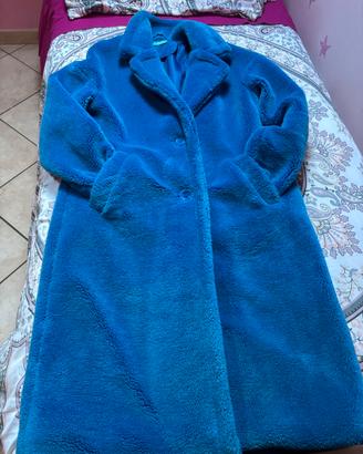 Cappotto azzurro, donna