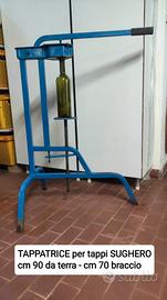Tappatrici a colonna in metallo x tappi sughero