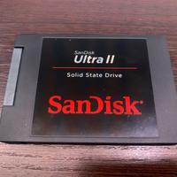 HD Sandisk Ultra II Stato Solido 240Gb