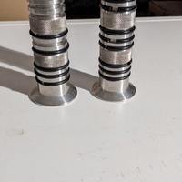 manopole moto acciaio inox