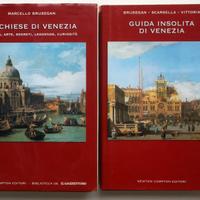 4 Libri - VENEZIA INSOLITA CHIESE PALAZZI STORIA