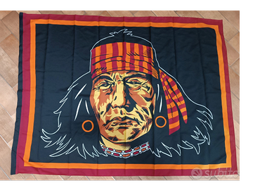 Bandiera Ultra Roma con Indiano