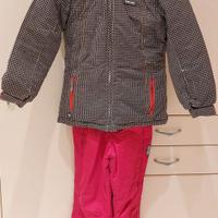 Completo da neve bambina