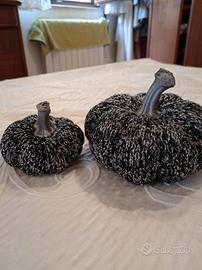 decorazioni zucche fatte a mano