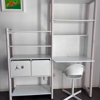 Libreria Shelfie Combi con scrivania Flexa
