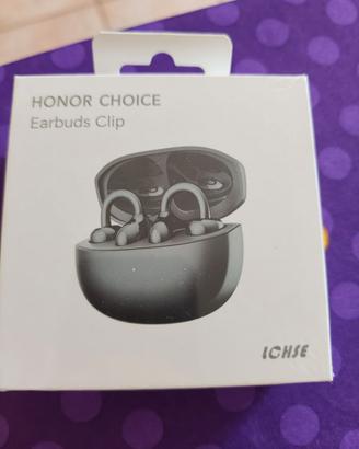 Honor Earbuds Clip Meteorite Black
