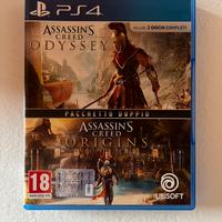 AC odyssey + AC origins PS 4