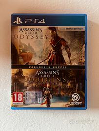 AC odyssey + AC origins PS 4