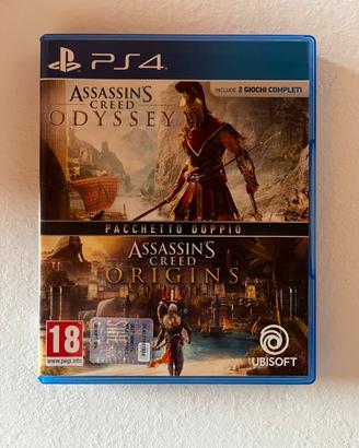 AC odyssey + AC origins PS 4