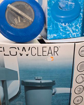 Kit piscina Bestway pompa + dosatore 