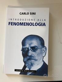 introduzione alla fenomenologia Carlo Sini