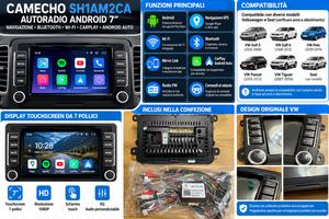 Autoradio Android 7” NUOVA – Volkswagen/Seat