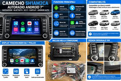 Autoradio Android 7” NUOVA – Volkswagen/Seat