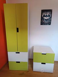 Per cameretta bambino Armadietto e comodino Ikea