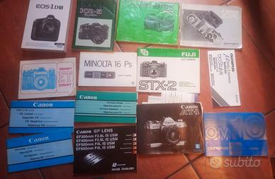 MOLTI=manuali/istruzioni =Attrezzatura Fotografica