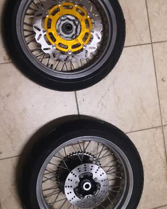 kit motard cuscinetti freni e nuove Honda e varie 