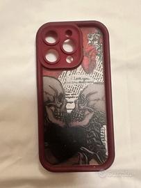 Cover Rosso Scuro con Teschi Bacianti