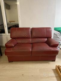 Divano vintage bordeaux
